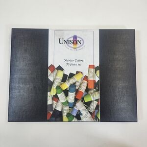 Unison Soft Pastels 36 Piece Starter Set Made in England Sticks New Unused Art